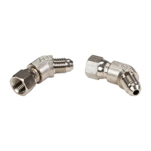 45 ELBOW JIC4(M) JIC4(F) 2PK