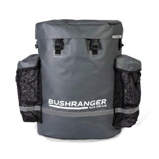 BUSHRANGER WHEELIE BIN WITH CENTER DIVIDER