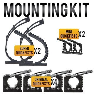 QUICK FIST CLAMP MOUNTING KIT8 CLAMP KIT