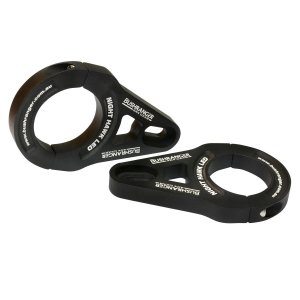 44.5-48MM (1.75\) NHD TUBECLAMP BRACKET PAIR - BLACK"