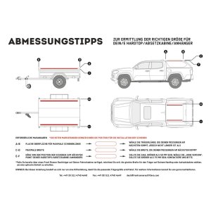 Truck Canopy or Trailer with OEM Track Slimline II Rack Kit / 1425mm(W) X 2772mm(L)