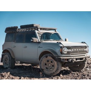 Ford Bronco 4 Door w/Hard Top (2021-Current) Slimline II Roof Rack Kit