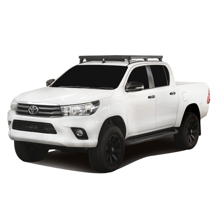 Toyota Hilux Revo DC (2016-Current) Track AND Feet Slimline II Roof Rack Kit