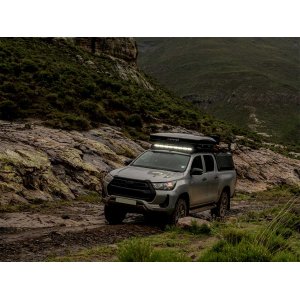 Toyota Hilux (2016-Current) Slimsport Roof Rack Kit Light Bar Ready