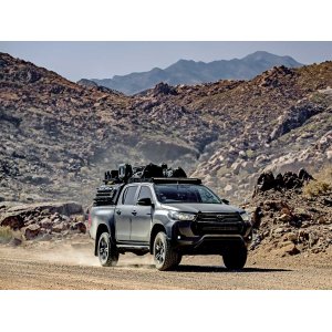 Toyota Hilux (2016-Current) Slimsport Roof Rack Kit Light Bar Ready