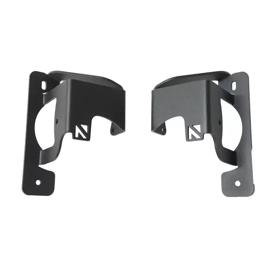 RUBICON JL JT QUATRO FOG MOUNT 3 PIECE BUMPER.