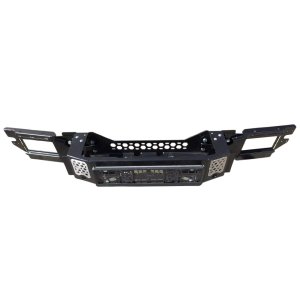 Steel front bumper with winch plate Maer