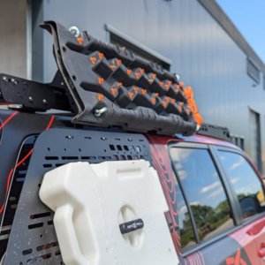 Recovery boards side mount Bison Gear