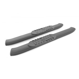 Oval nerf steps black Rough Country