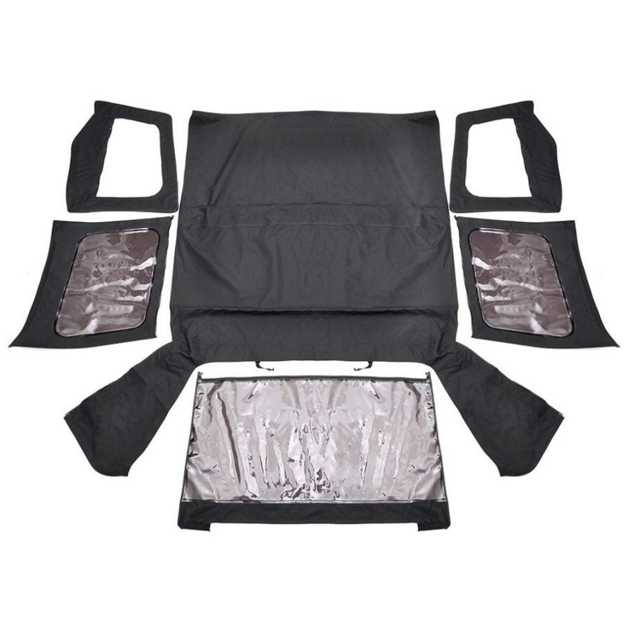 Soft Top Black Denim Rough Country