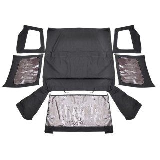 Soft Top Black Denim Rough Country