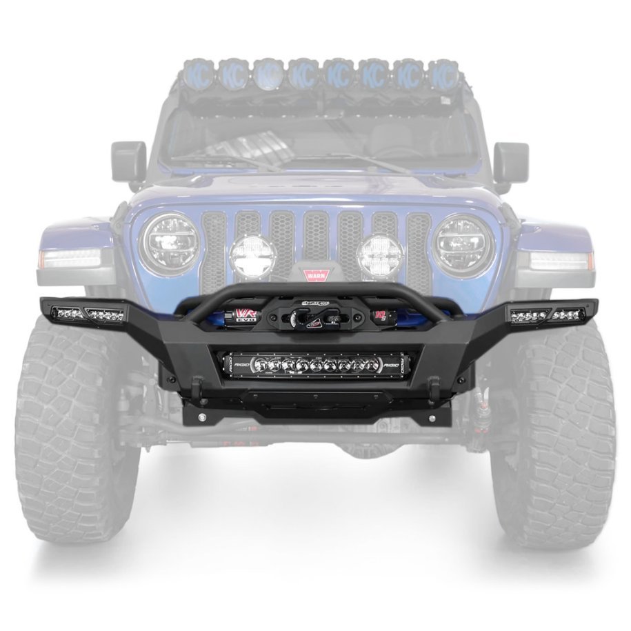 Front steel bumper with skid plate Addictive Desert Designs Phantom