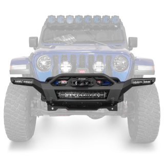 Front steel bumper with skid plate Addictive Desert Designs Phantom