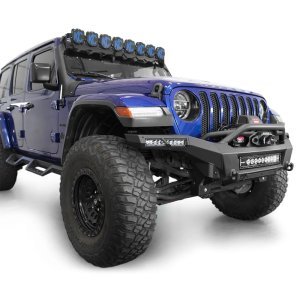Front steel bumper with skid plate Addictive Desert Designs Phantom