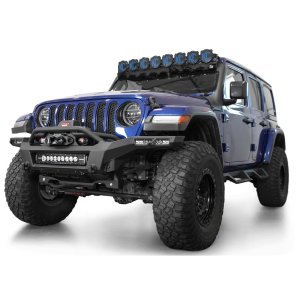 Front steel bumper with skid plate Addictive Desert Designs Phantom