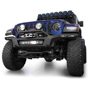 Front steel bumper with skid plate Addictive Desert Designs Phantom