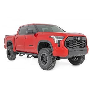 Side steps adjustable aluminium Rough Country SRX2 Crew Cab