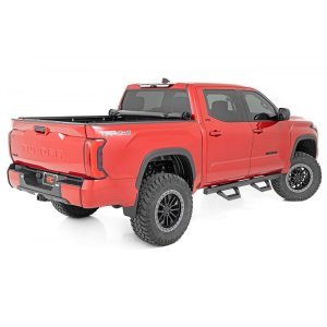 Side steps adjustable aluminium Rough Country SRX2 Crew Cab