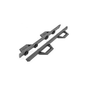 Side steps adjustable aluminium Rough Country SRX2 Crew Cab
