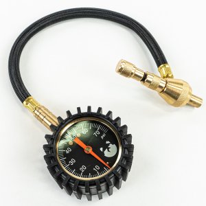 Air deflator with gauge OFD
