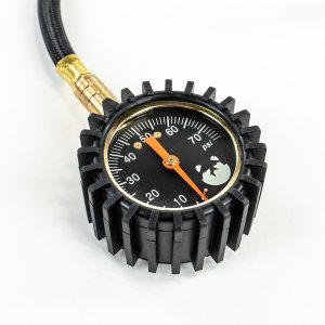 Air deflator with gauge OFD
