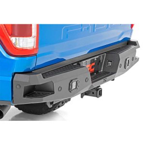 Rear steel bumper with LED lights Rough Country