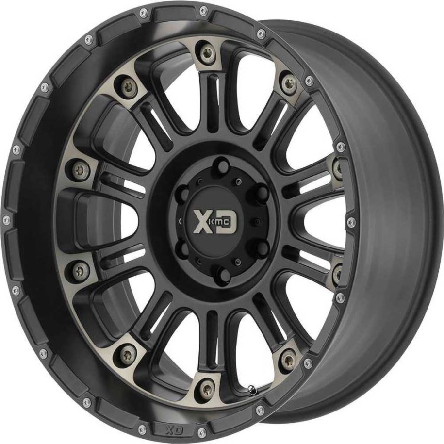 Alloy wheel XD829 Hoss II Satin Black/Machined Dark Tint XD Series