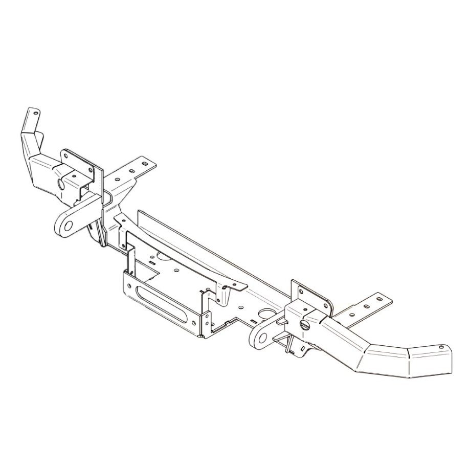 Hidden winch plate Maer