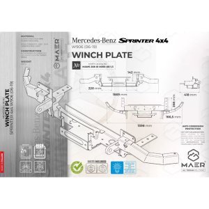 Hidden winch plate Maer