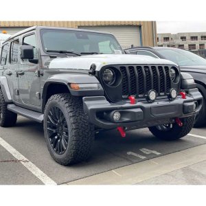 Front steel bumper full coverage with bull bar OFD