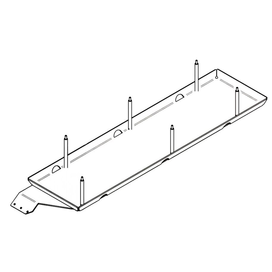 Aluminium Fuel Tank Skid Plate Heavy Duty MAER