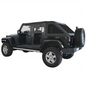 Complete roof cover Fastback Bowless Suntop