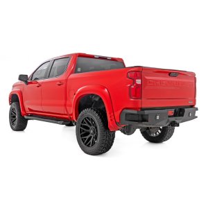 Running boards aluminum Rough Country HD2 Crew Cab