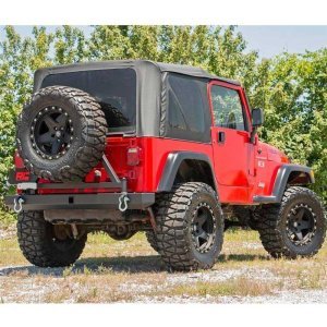 Rear bumper with tire carrier full Rough Country