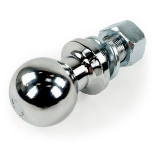 Receiver hitch ball with cover 2" OFD