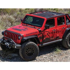 Sill/side panels set RealTruck Bushwacker Rocker