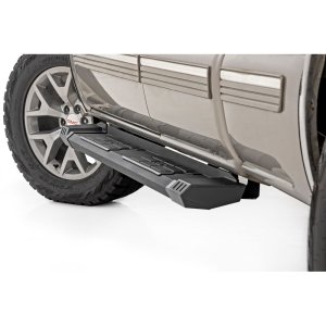 Running boards aluminum Rough Country HD2 Extended Cab