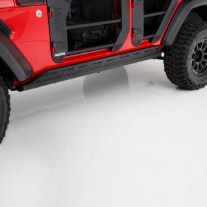 Frame mounted steel sliders Go Rhino