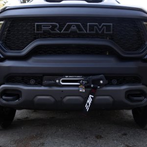 Hidden winch mount Vice Design TRX