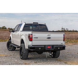 Running boards aluminum Rough Country HD2 SuperCrew Cab