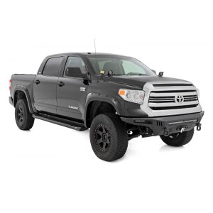 Running boards aluminum Rough Country HD2 CrewMax