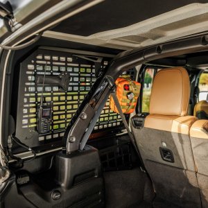 Right internal MOLLE panel Bison Gear
