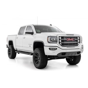 Running boards aluminum Rough Country HD2 Crew Cab