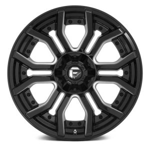 Alloy wheel D711 Rage Gloss Black Milled Fuel