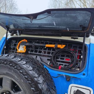 Back window MOLLE panel Bison Gear