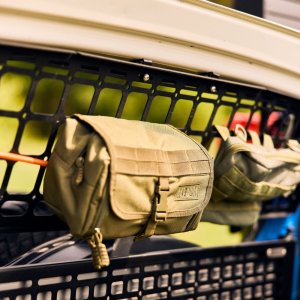 Back window MOLLE panel Bison Gear