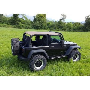 Complete roof cover Fastback Suntop bowless
