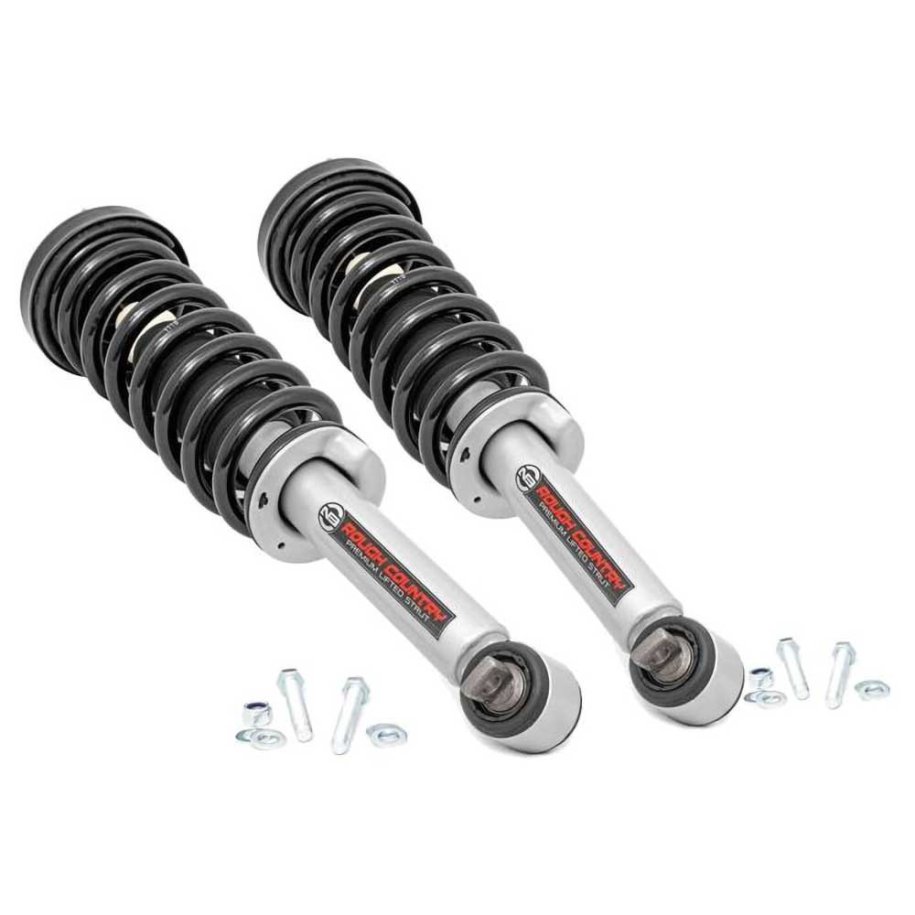 Front Coilover struts Rough Country N3 Premium Lift 2" 2WD