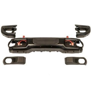 Front steel bumper with winch plate, without parking sensors OFD