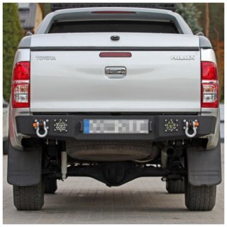 Rear steel bumper MorE 4x4